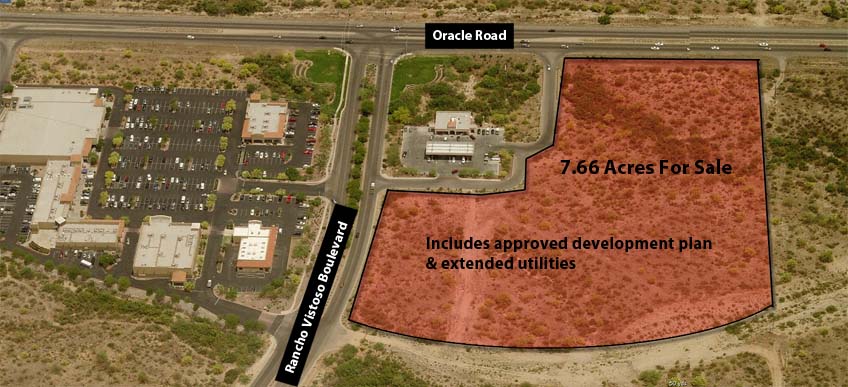 Rancho Vistoso 7.66 Acre Commercial Parcel Rancho Vistoso 7.66 Acre Commercial Parcel