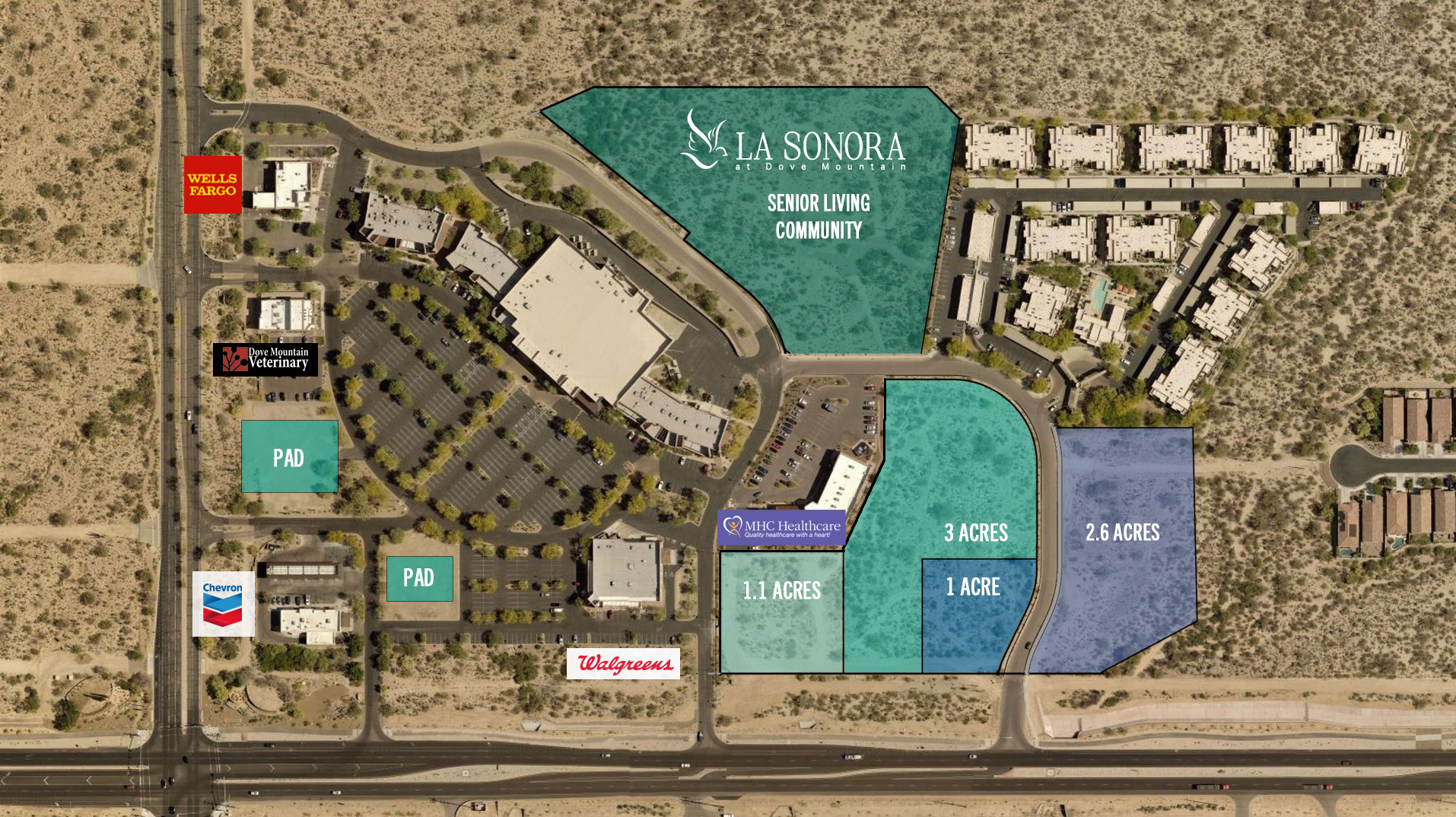 Dove Mountain Centre Cottonwood Properties