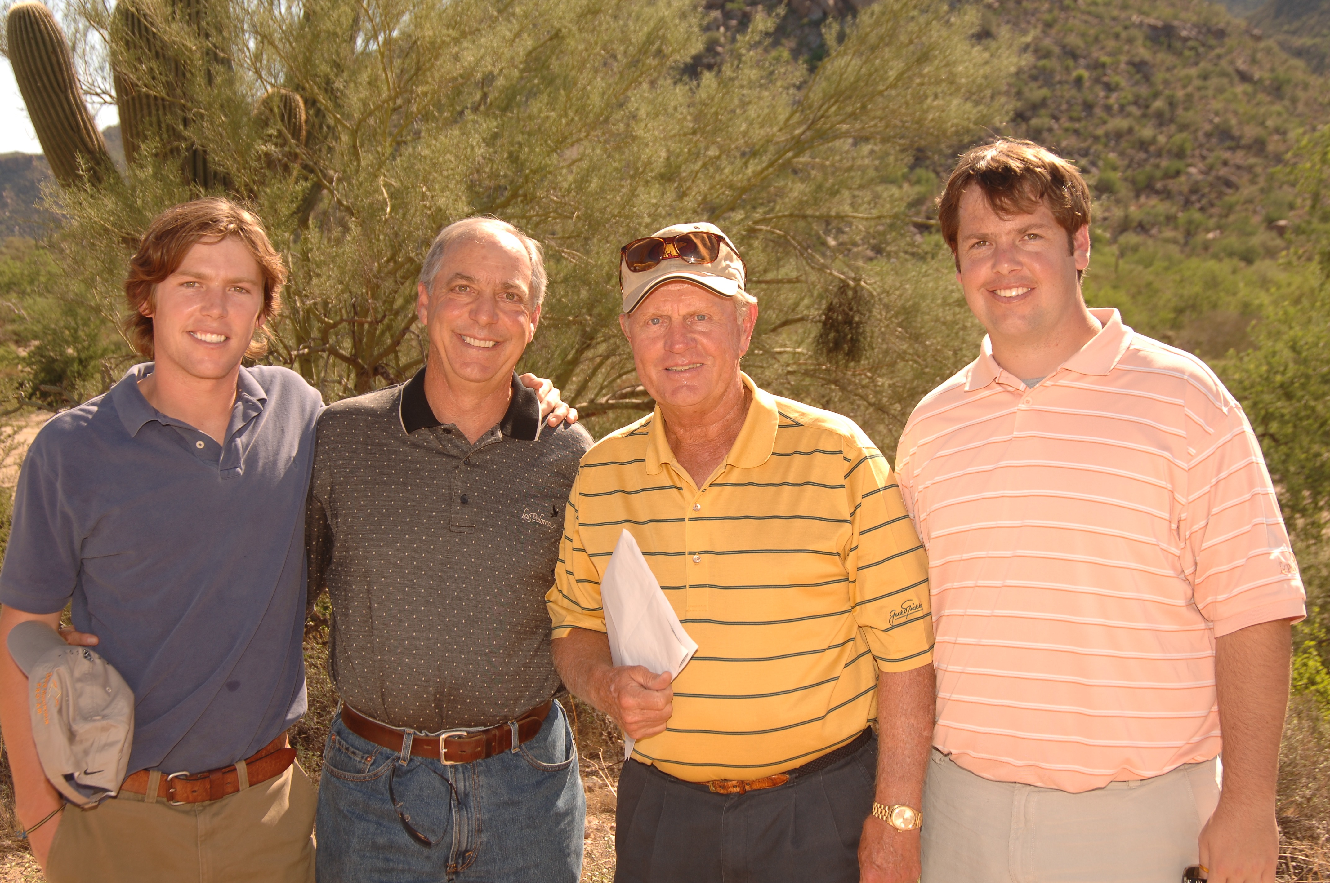 Mehls with Jack Nicklaus
